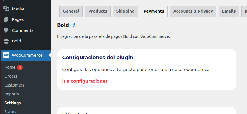 Woocommerce Plugin